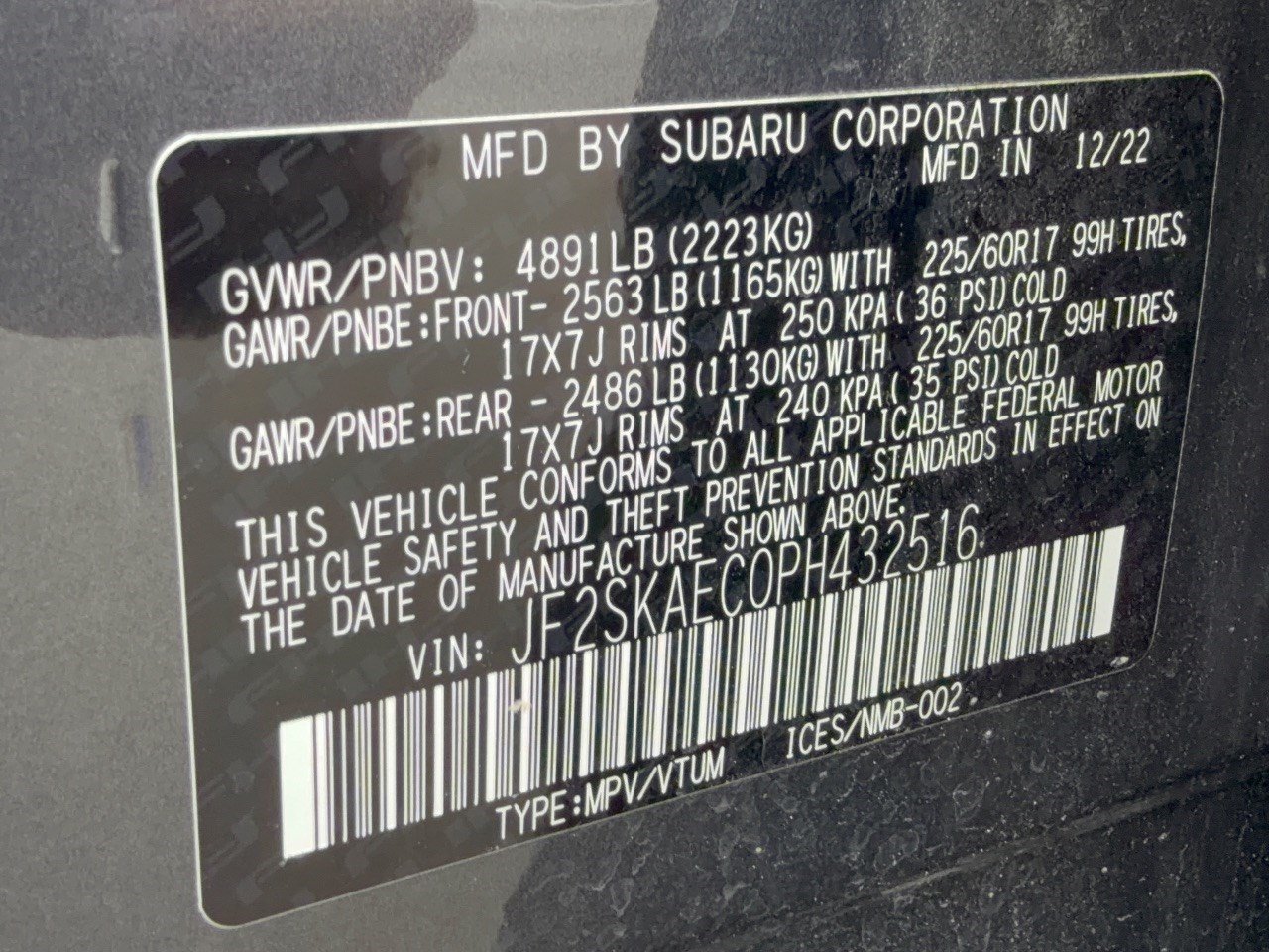Used 2023 Subaru Forester Premium AWD/4WD image 31