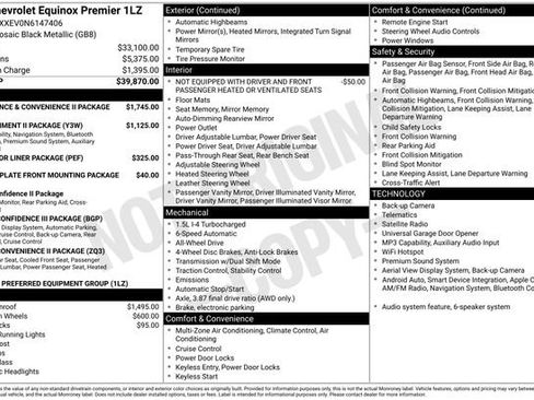 Used 2022 Chevrolet Equinox Premier AWD/4WD image 15
