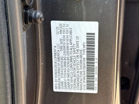 Certified 2025 Honda Odyssey Touring image 21
