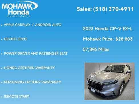 Used 2023 Honda CR-V EX-L image 16