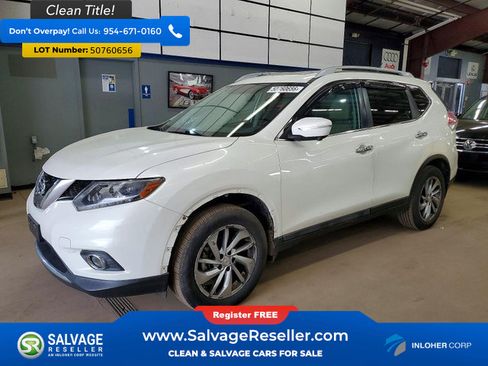 Used 2014 Nissan Rogue SL w/ SL Premium Package AWD/4WD image 1
