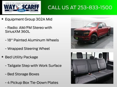 New 2026 Ford F150 XLT w/ Equipment Group 302A MID image 24