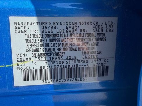 Used 2023 Nissan Sentra SV w/ SV Premium Package FWD image 33