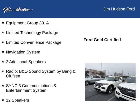 Certified 2023 Ford Explorer Limited w/ Limited Technology Package image 11
