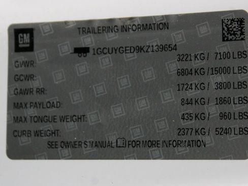 Used 2019 Chevrolet Silverado 1500 LTZ w/ LTZ Plus Package image 49