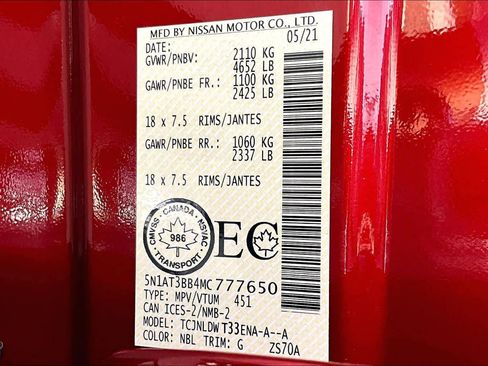 Used 2021 Nissan Rogue SV image 37