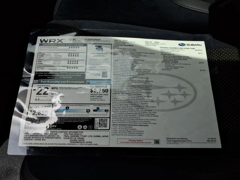 New 2026 Subaru WRX tS AWD/4WD image 40