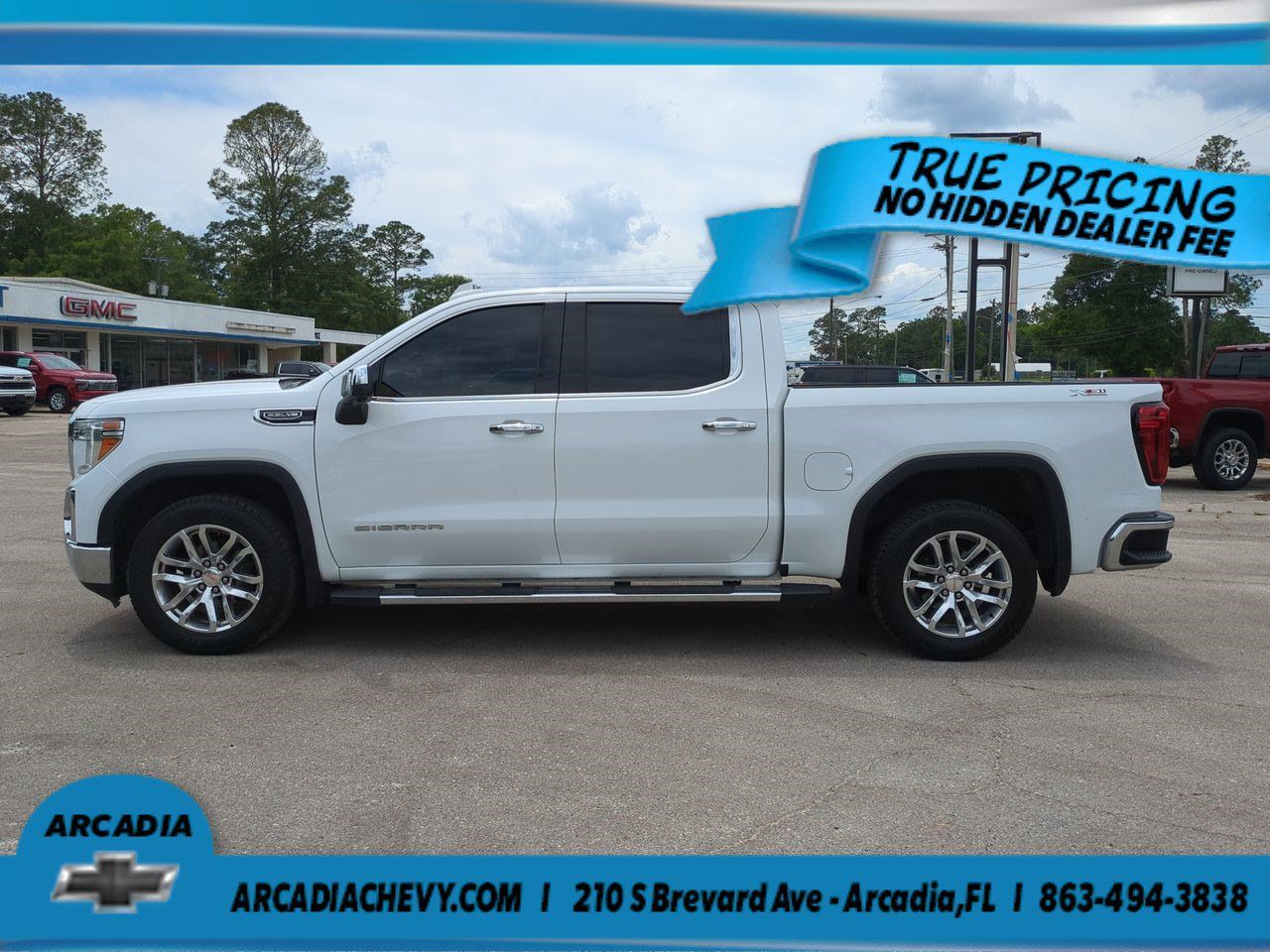 Used 2022 GMC Sierra 1500 SLT w/ SLT Premium Package AWD/4WD image 7