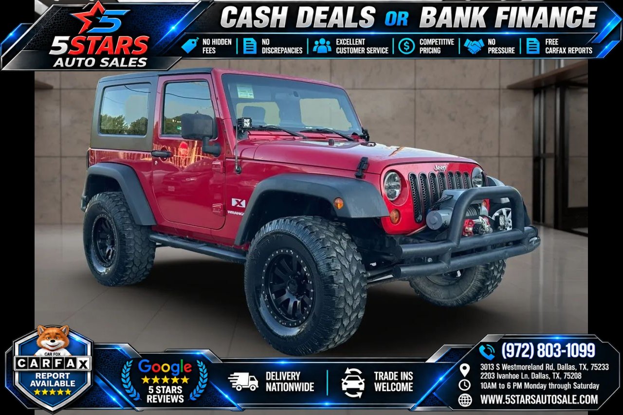 Used 2008 Jeep Wrangler X AWD/4WD image 1