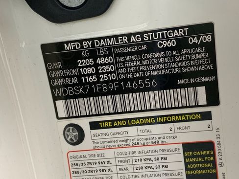 Used 2009 Mercedes-Benz SL 550 image 14