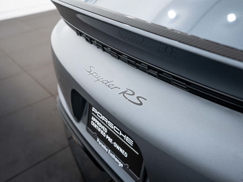 Certified 2024 Porsche 718 Boxster Spyder RS w/ Weissach Package RWD image 27