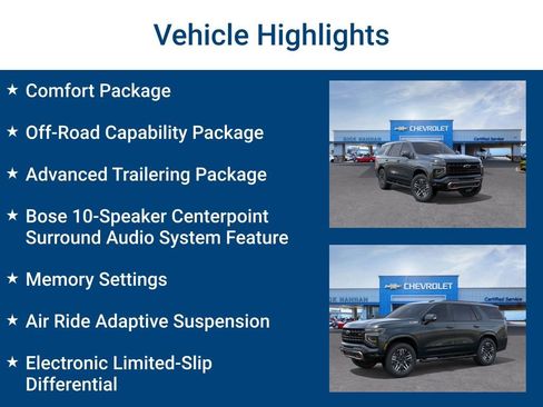 New 2026 Chevrolet Tahoe Z71 image 3