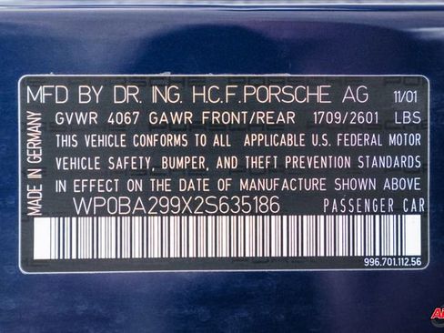 Used 2002 Porsche 911 Targa image 77