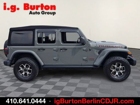 Used 2021 Jeep Wrangler Unlimited Rubicon AWD/4WD image 7