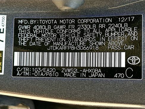 Used 2017 Toyota Prius Prime Premium image 12