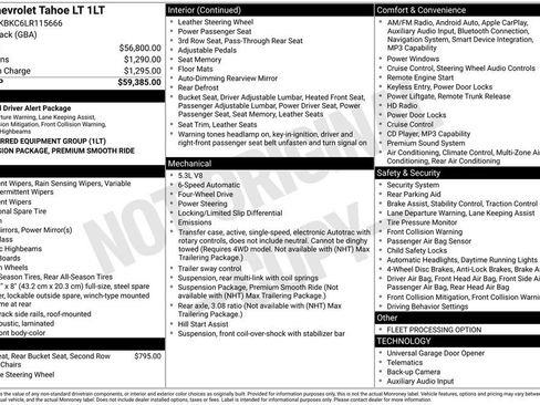 Used 2020 Chevrolet Tahoe LT image 3