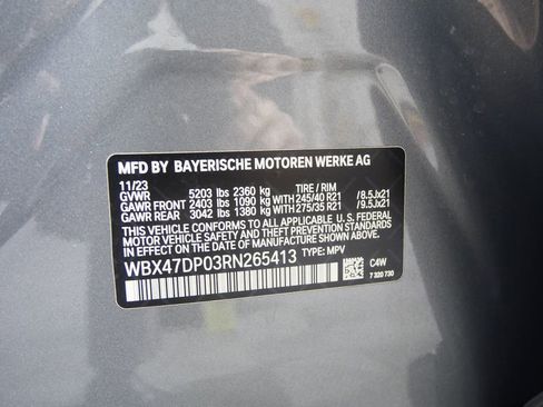 Certified 2024 BMW X3 sDrive30i w/ Convenience Package w/ZPA image 31