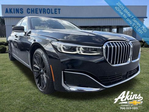 Used 2020 BMW 750i xDrive w/ Executive Package AWD/4WD image 3