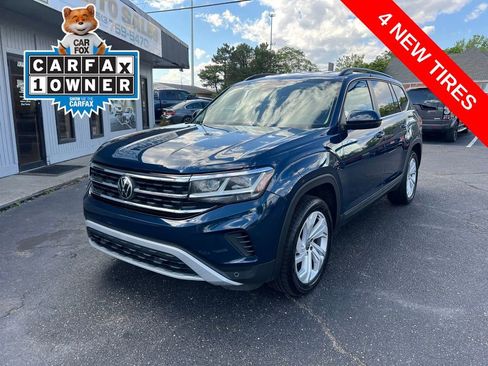 Used 2021 Volkswagen Atlas SE AWD/4WD image 3
