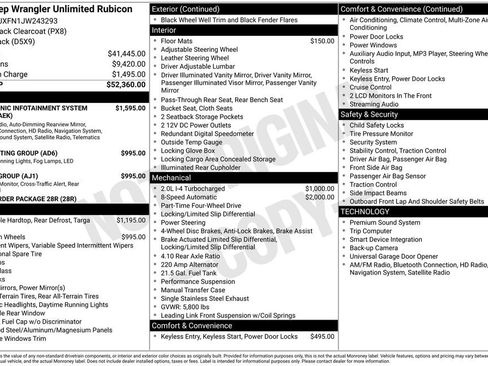 Used 2018 Jeep Wrangler Unlimited Rubicon image 9