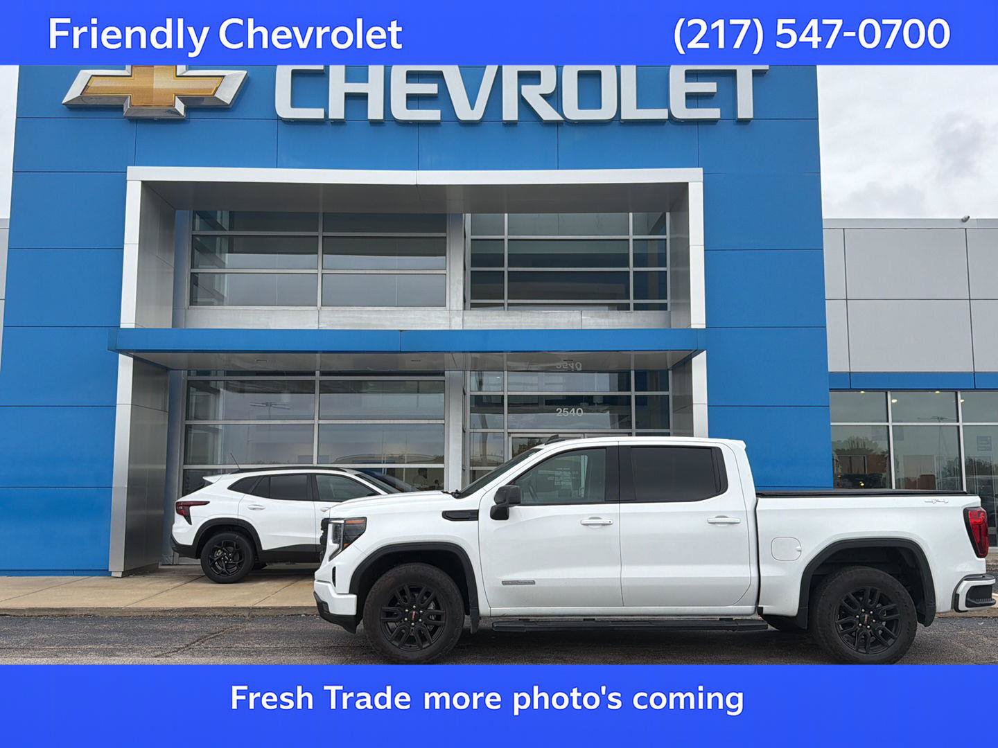 Used 2023 GMC Sierra 1500 Elevation w/ LPO, Elevation Black Package AWD/4WD image 1