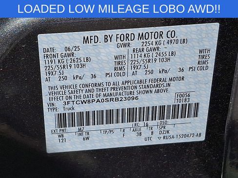 Used 2025 Ford Maverick Lobo AWD/4WD image 28