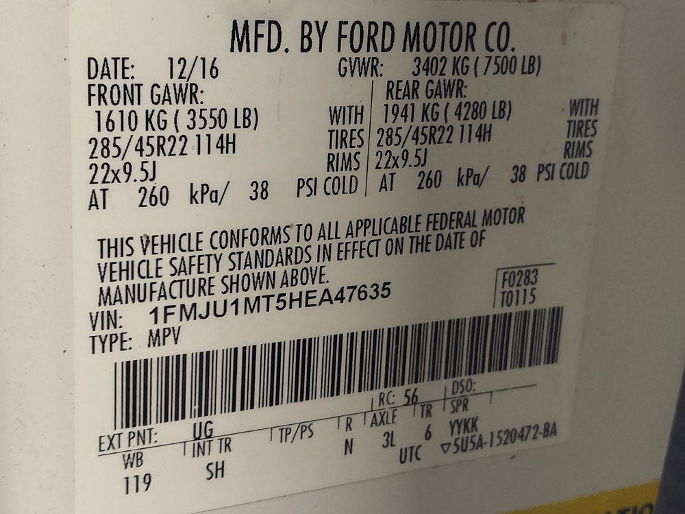 Used 2017 Ford Expedition Platinum AWD/4WD image 33