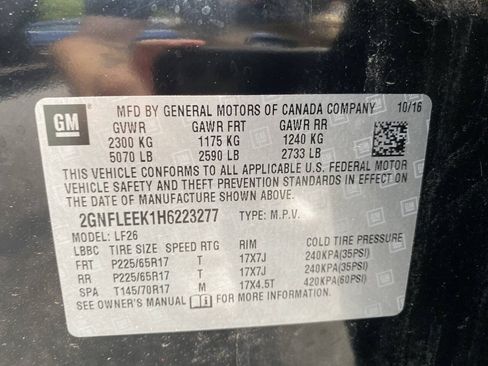 Used 2017 Chevrolet Equinox LS AWD/4WD image 31