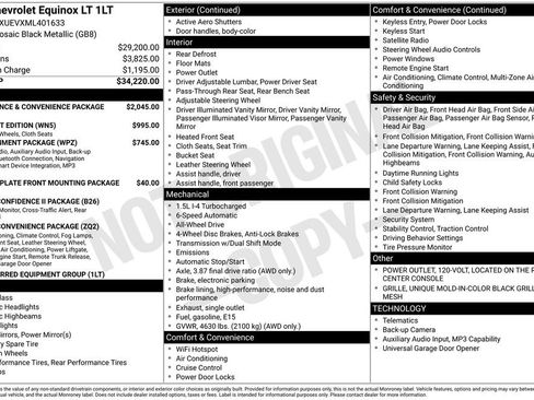 Used 2021 Chevrolet Equinox LT image 33