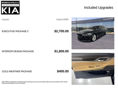 Used 2016 BMW 750i xDrive AWD/4WD image 4