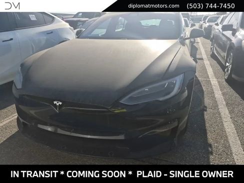 Used 2021 Tesla Model S Plaid AWD/4WD image 2