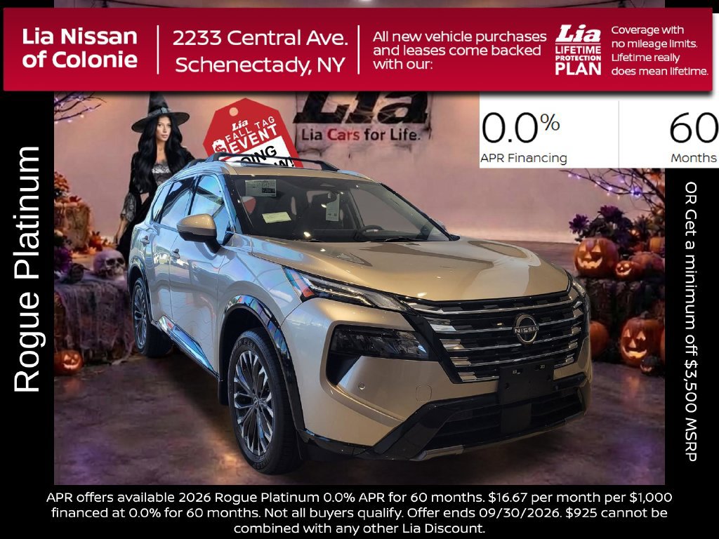 New 2026 Nissan Rogue Platinum AWD/4WD 360° Tour
