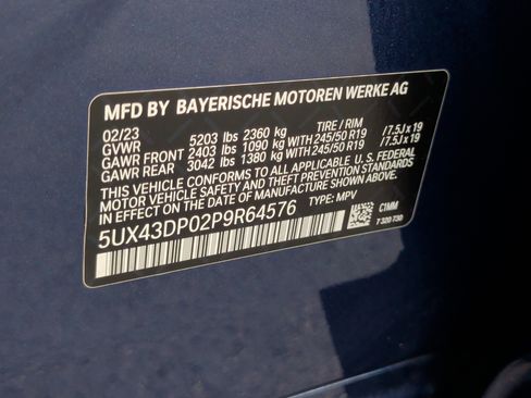 Used 2023 BMW X3 sDrive30i w/ M Sport Package RWD image 39