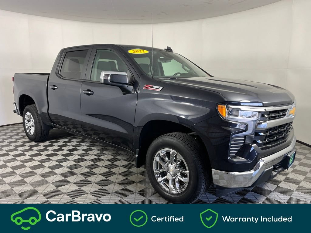 Certified 2022 Chevrolet Silverado 1500 LT w/ Z71 Off-Road Package AWD/4WD image 1