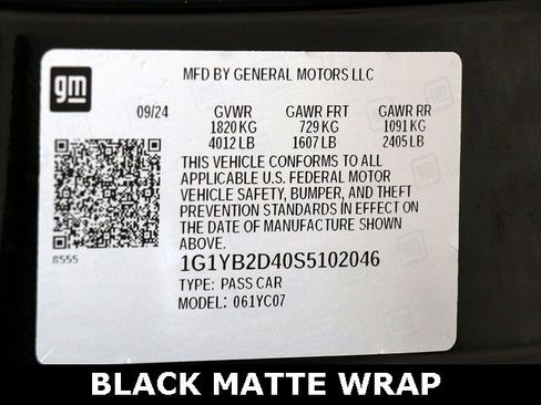 Certified 2025 Chevrolet Corvette Stingray w/ Stealth Interior Trim Package image 32