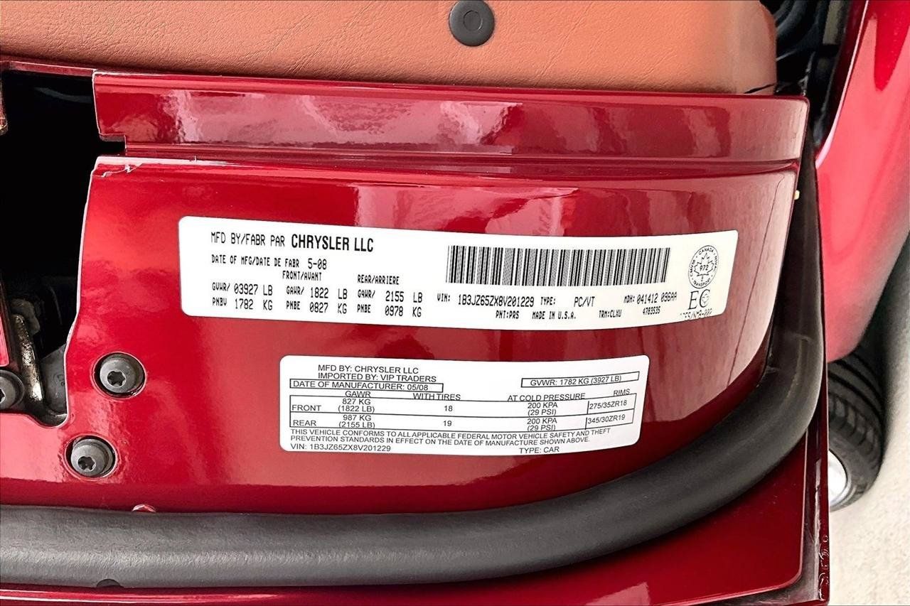 Used 2008 Dodge Viper SRT-10 RWD image 18