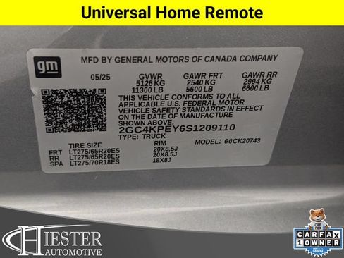 Certified 2025 Chevrolet Silverado 2500 LTZ w/ LTZ Plus Package AWD/4WD image 38
