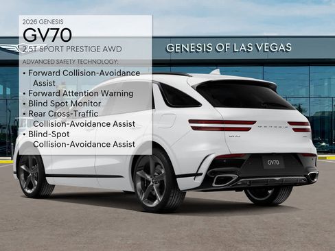 New 2026 Genesis GV70 2.5T Sport Prestige image 7