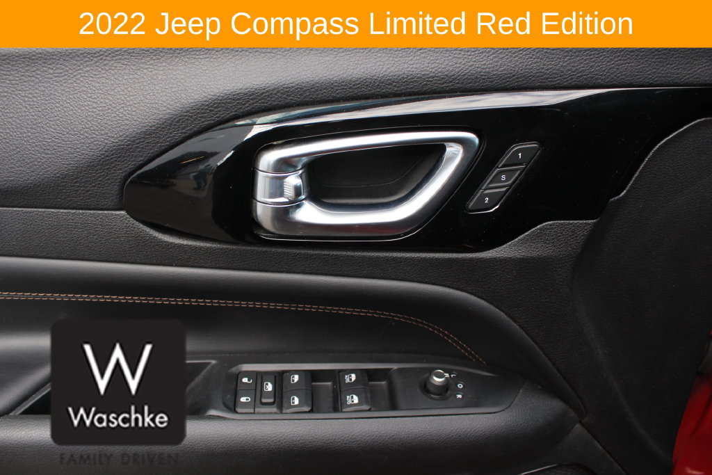 Used 2022 Jeep Compass Limited w/ (RED) Package AWD/4WD image 16