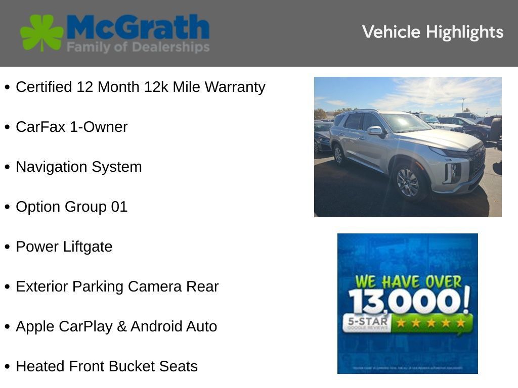 Used 2025 Hyundai Palisade SEL AWD/4WD image 3