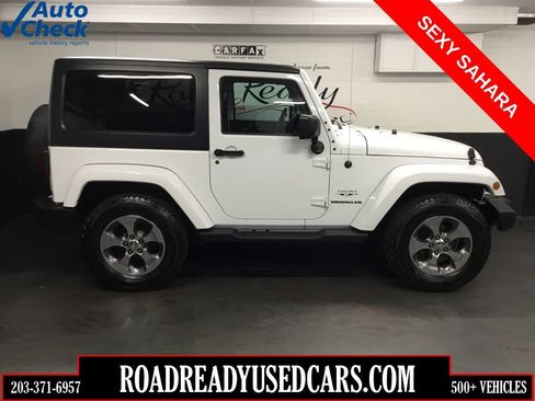 Used 2016 Jeep Wrangler Sahara AWD/4WD image 1