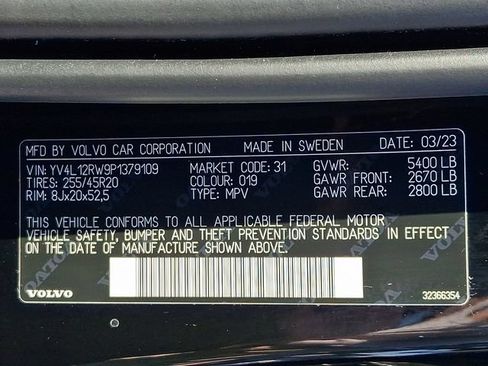 Certified 2023 Volvo XC60 B5 Plus w/ Climate Package AWD/4WD image 26