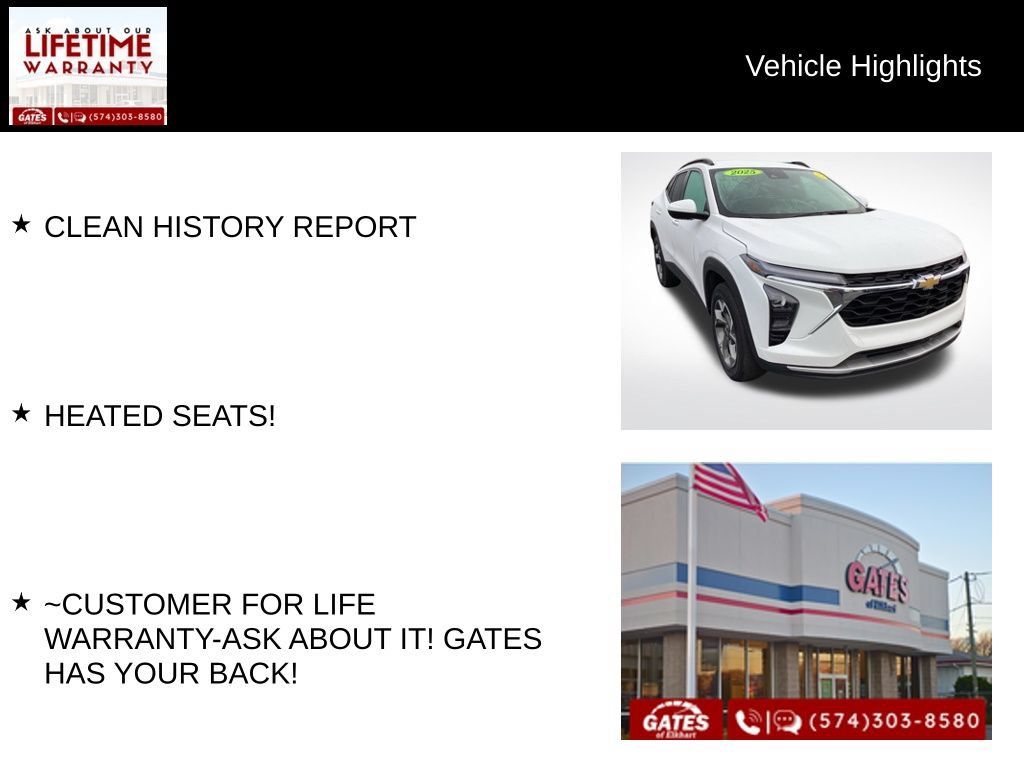 Used 2025 Chevrolet Trax LT w/ LT Convenience Package FWD image 8