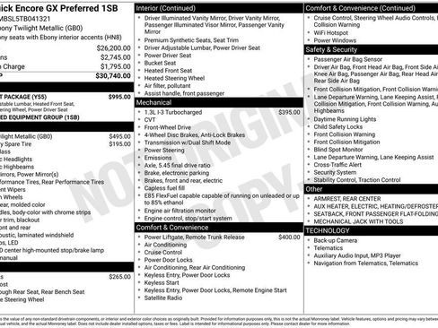 New 2026 Buick Encore GX Preferred w/ Comfort Package image 5