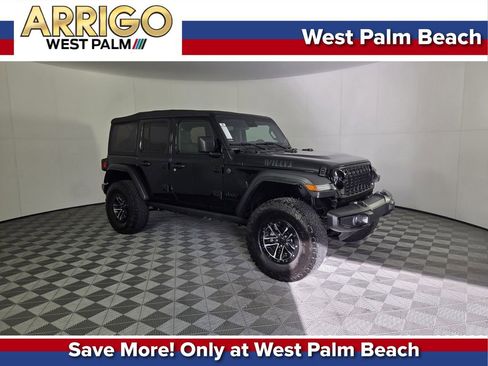 Certified 2025 Jeep Wrangler Unlimited Sport AWD/4WD image 1