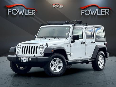 Used 2016 Jeep Wrangler Unlimited Sport w/ Quick Order Package 24S AWD/4WD image 1