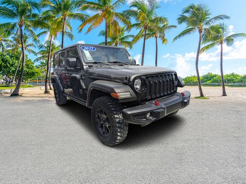 Used 2022 Jeep Wrangler Unlimited Sport AWD/4WD image 2