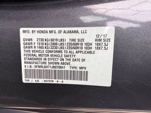 Used 2018 Honda Odyssey EX-L image 36