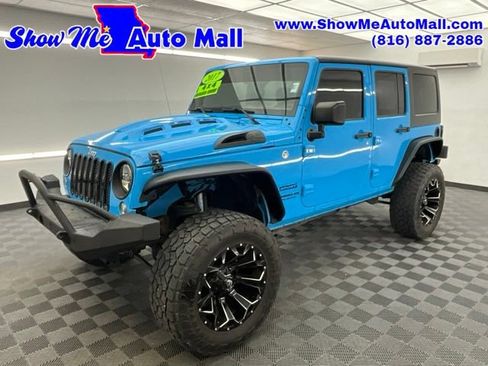 Used 2017 Jeep Wrangler Unlimited Sport w/ Quick Order Package 24S AWD/4WD image 1