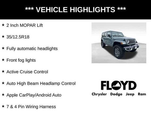 New 2024 Jeep Wrangler Sahara w/ Technology Group image 6